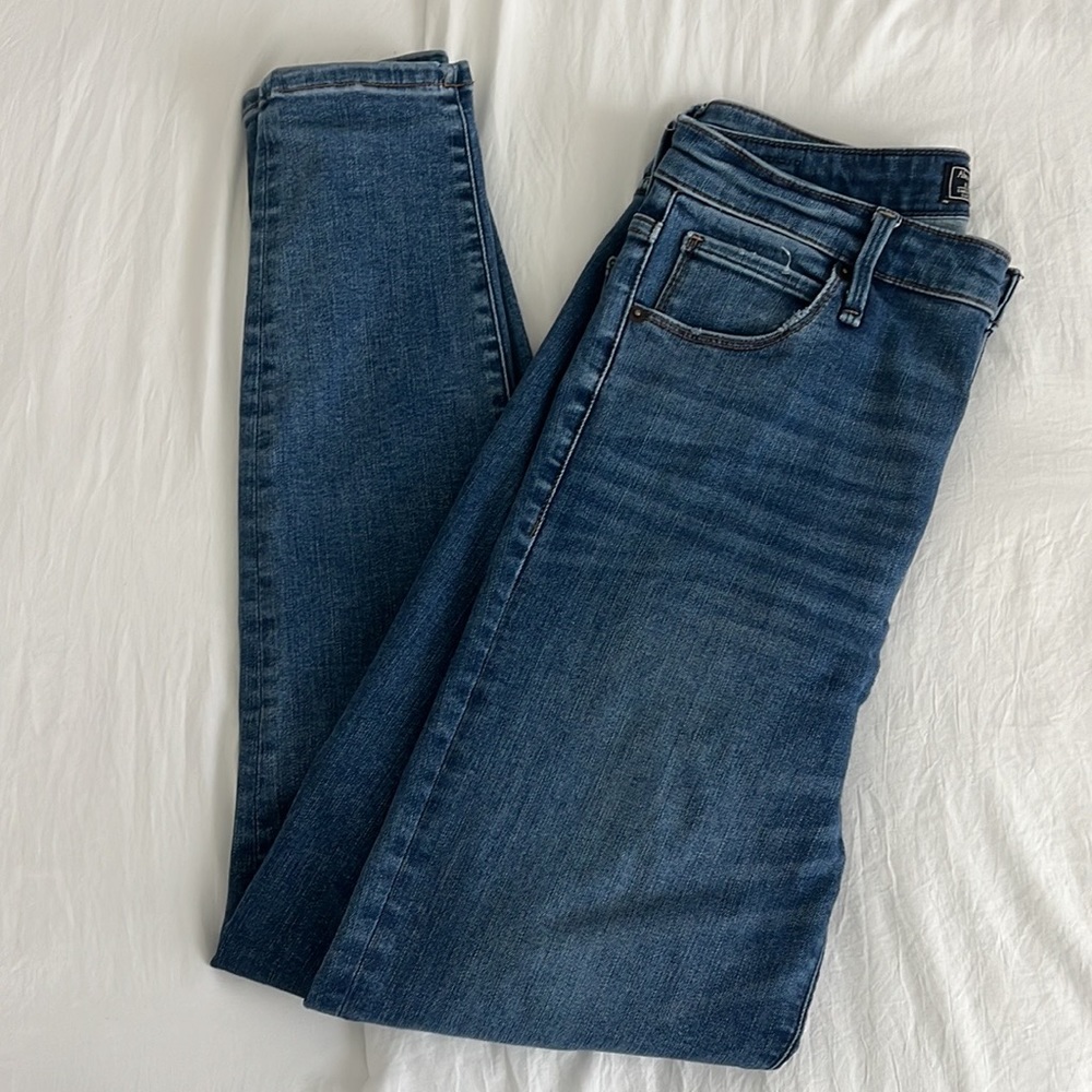 Abercrombie & Fitch Curve Love Skinny Jeans